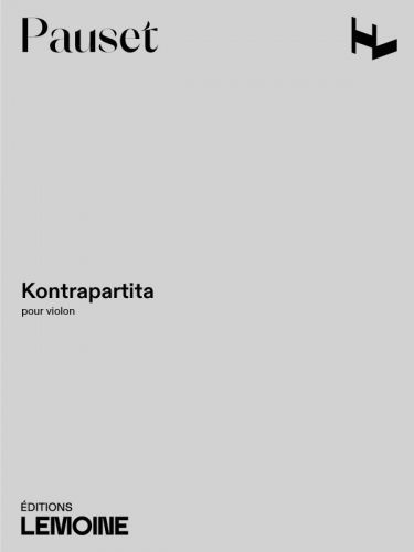 cubierta Kontrapartita Editions Henry Lemoine