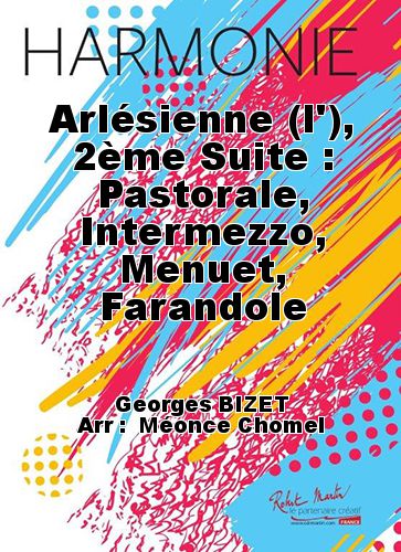 cubierta L'Arlsienne , suite #2 : Pastoral, Intermezzo, Minu, Baile alegre Robert Martin