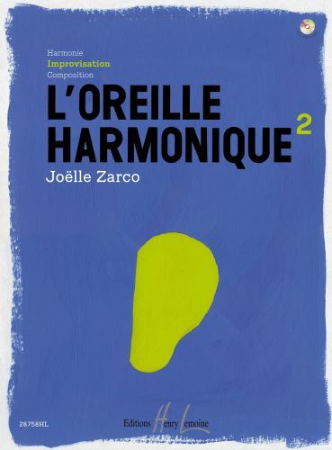 cubierta L'oreille harmonique Vol.2 Improvisation Editions Henry Lemoine