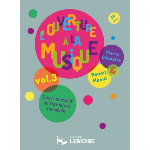 cubierta L'ouverture  la musique Vol.3 Editions Henry Lemoine