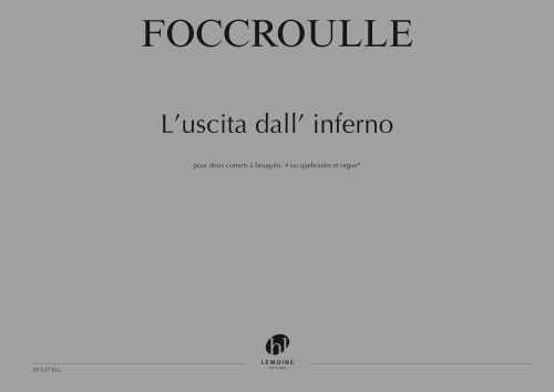cubierta L'uscita dall' inferno Editions Henry Lemoine