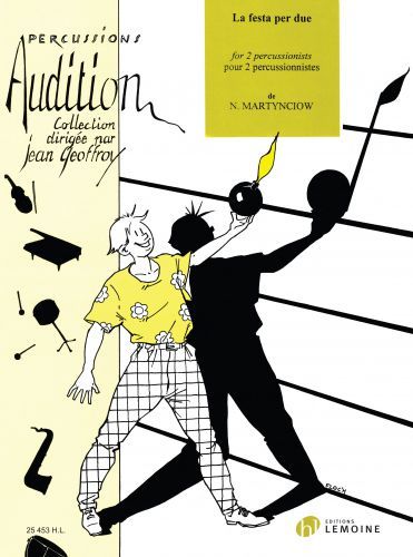 cubierta La Festa per due Editions Henry Lemoine