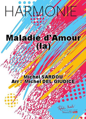 cubierta Maladie d'Amour (la) Robert Martin