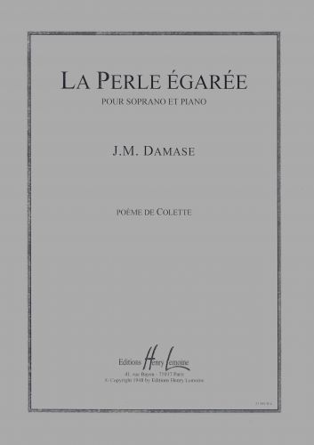 cubierta La Perle égarée Editions Henry Lemoine