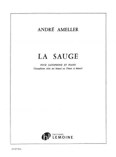 cubierta La Sauge Editions Henry Lemoine
