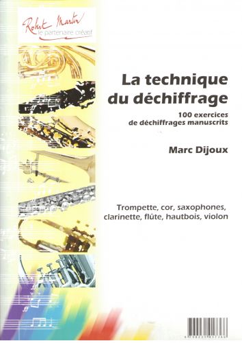 cubierta Technique du Dchiffrage (la) Robert Martin