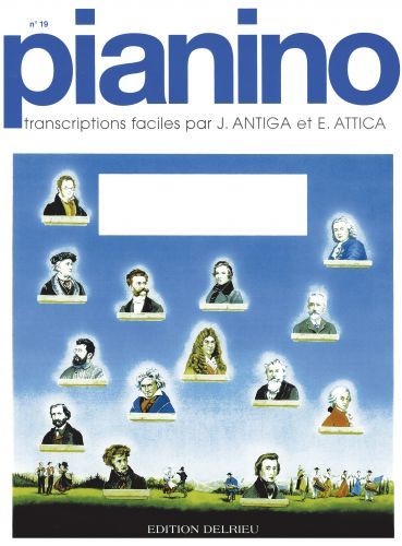 cubierta La Truite - Pianino 19 Delrieu