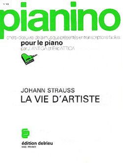 cubierta La vie d'artiste - Pianino 49 Delrieu