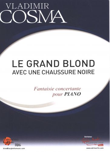 cubierta Le Grand Blond Avec Une Chaussure Noire Editions Robert Martin
