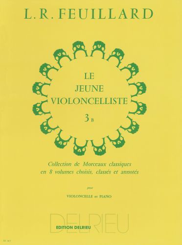 cubierta Le jeune violoncelliste Vol.3B Delrieu