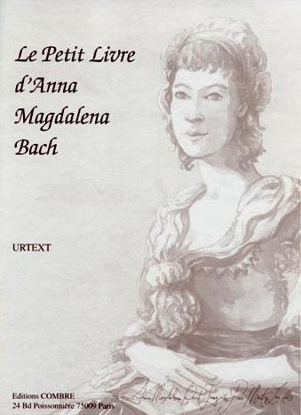 cubierta Le Petit livre d'Anna Magdalena (Urtext) Combre