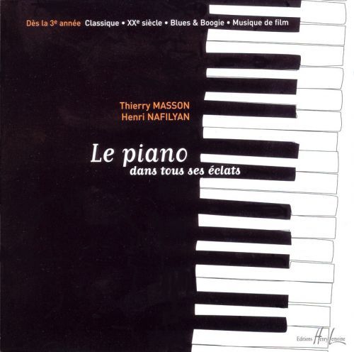 cubierta Le piano dans tous ses �clats CD seul Editions Henry Lemoine