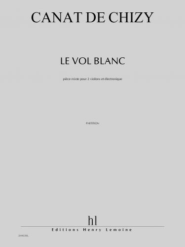 cubierta Le Vol blanc Editions Henry Lemoine