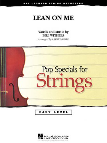 cubierta Lean On Me Hal Leonard