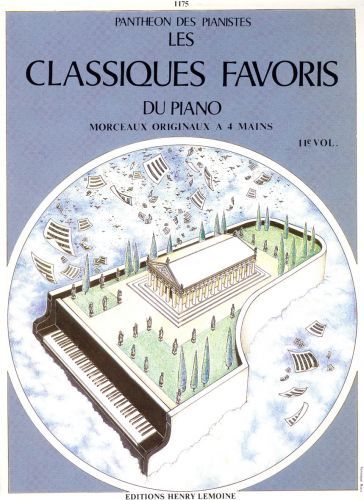 cubierta Les classiques favoris Vol.11 Editions Henry Lemoine