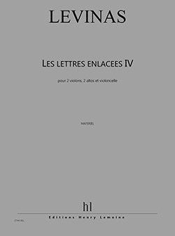 cubierta Les lettres enlacées IV Editions Henry Lemoine
