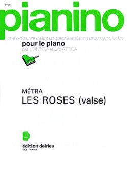 cubierta Les roses - Pianino 121 Delrieu