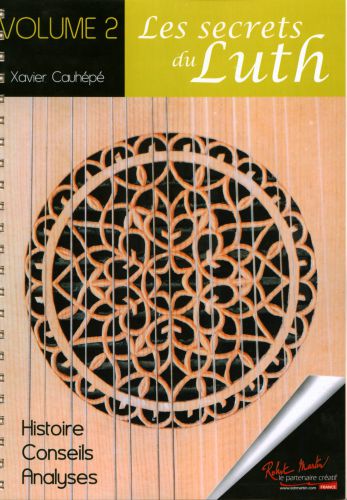 cubierta LES SECRETS DU LUTH VOL 2 Editions Robert Martin