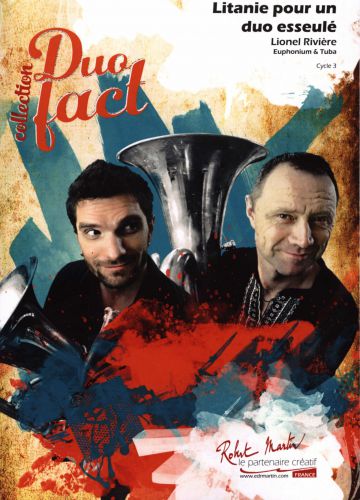 cubierta LITANIE POUR UN DUO ESSEULE pour EUPHONIUM BB ET TUBA UT Editions Robert Martin