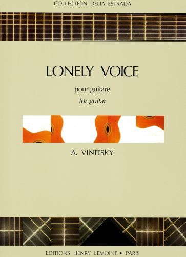 cubierta Lonely voice Editions Henry Lemoine