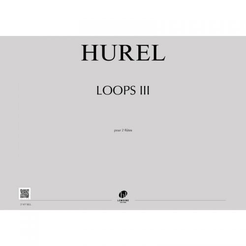 cubierta Loops III Editions Henry Lemoine