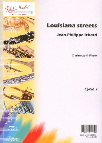 cubierta LOUISIANA STREETS Robert Martin