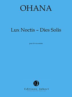 cubierta Lux Noctis - Dies Solis Jobert