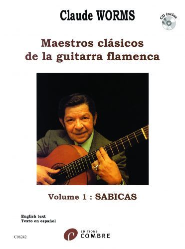 cubierta Maestros clasicos de la guitarra flamenca Vol.1 : Sabicas Combre