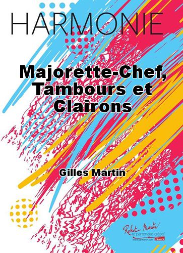 cubierta Majorette-Chef, Tambours et Clairons Martin Musique