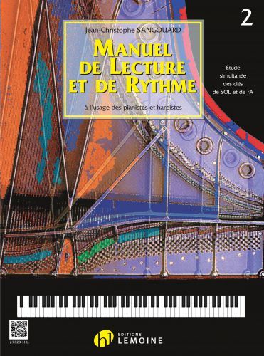 cubierta Manuel de lecture et de rythme Vol.2 Editions Henry Lemoine
