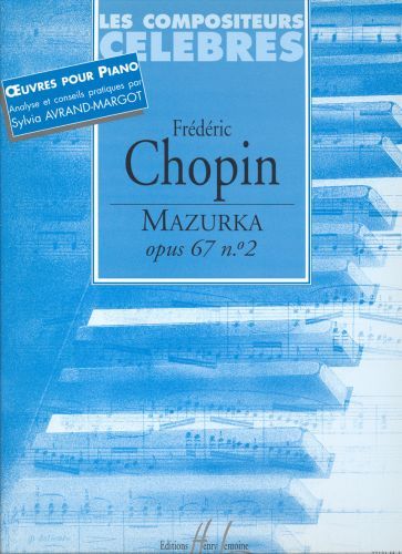 cubierta Mazurka Op.67 n�2 Editions Henry Lemoine