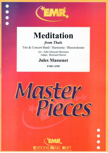 cubierta Meditation TRIO & Concert Band Marc Reift