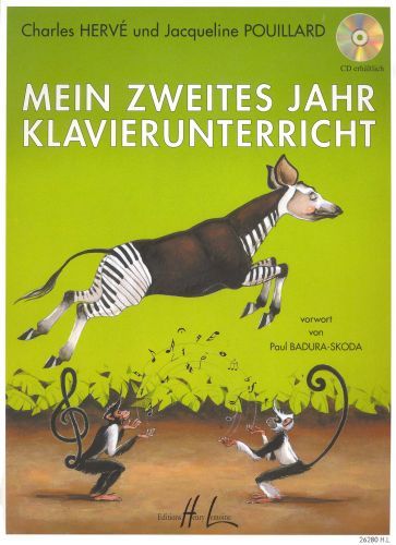 cubierta Mein zweites Jahr Klavierunter Editions Henry Lemoine