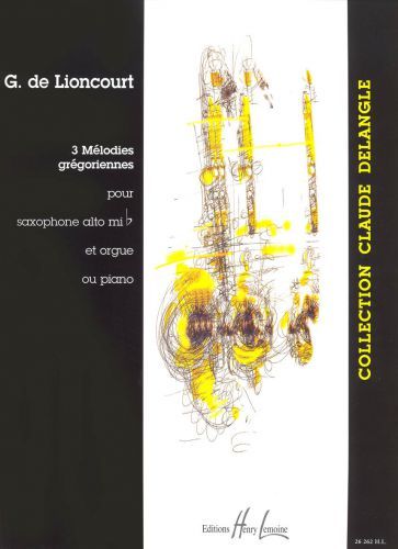 cubierta Mlodies grgoriennes (3) Editions Henry Lemoine