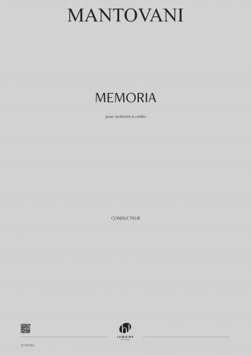 cubierta Memoria Editions Henry Lemoine