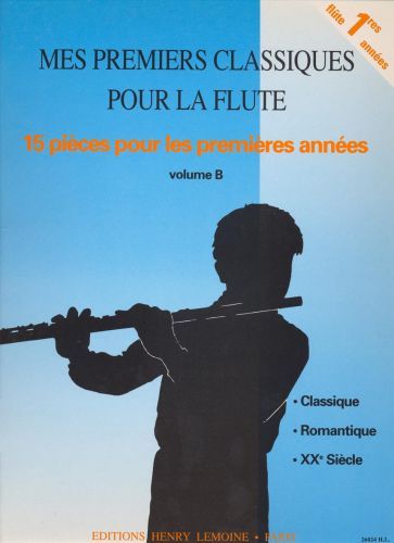 cubierta Mes premiers classiques B Editions Henry Lemoine