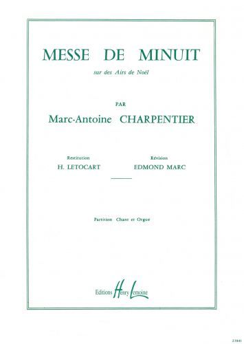 cubierta Messe de Minuit Editions Henry Lemoine