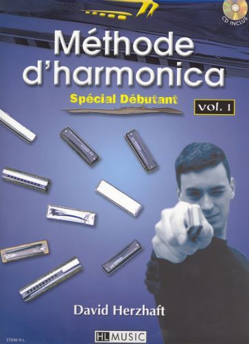 cubierta Méthode d'harmonica Vol.1 Editions Henry Lemoine