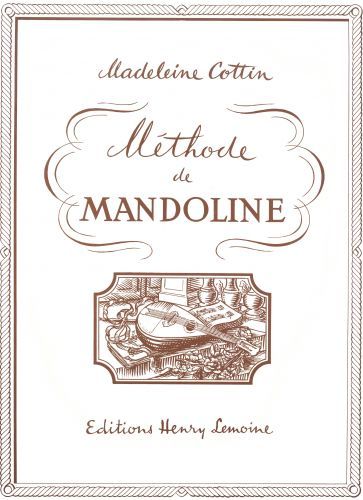 cubierta Mthode de mandoline Editions Henry Lemoine