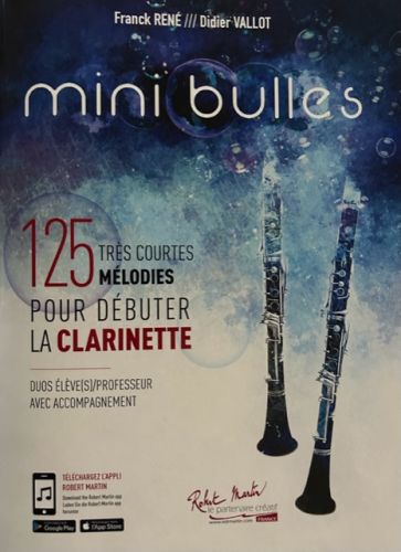 cubierta MINI BULLES - 125 très courtes mélodies en duos Robert Martin