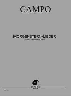 cubierta Morgenstern-Lieder Editions Henry Lemoine