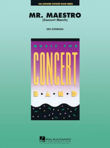 cubierta Mr. Maestro (Concert March) Hal Leonard