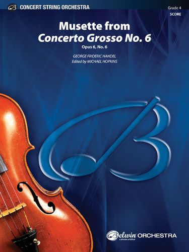 cubierta Musette from Concerto Grosso No. 6 ALFRED