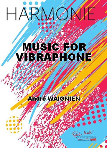 cubierta MUSIC FOR VIBRAPHONE Robert Martin