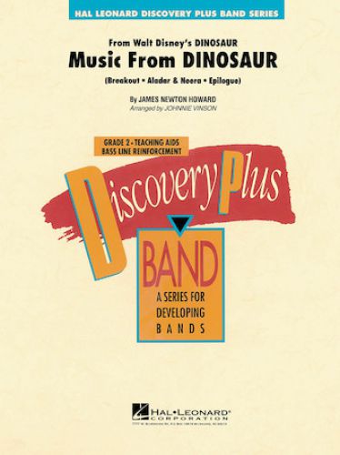 cubierta Music from Dinosaur Hal Leonard