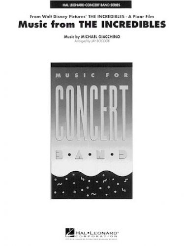 cubierta Music From The Incredibles Hal Leonard