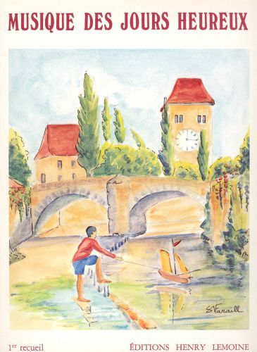 cubierta Musique des jours heureux Vol.1 Editions Henry Lemoine