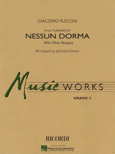 cubierta Nessun Dorma Hal Leonard