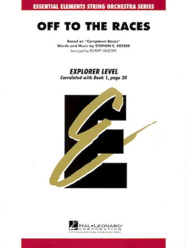 cubierta Off to the Races Hal Leonard