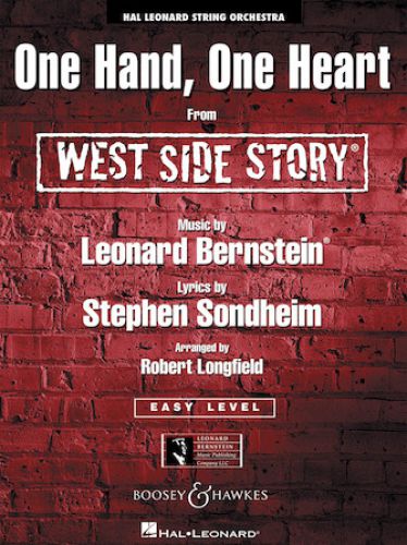 cubierta One Hand, One Heart (from West Side Story) Hal Leonard